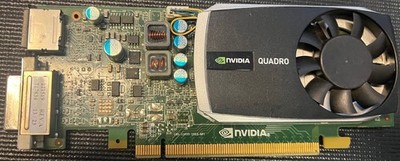 Nvidia Quadro 600 1GB DDR3 PCIe Graphics Card Untested Low Profile