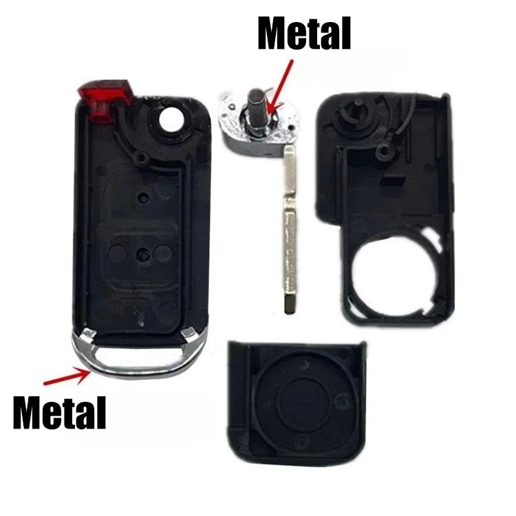 Para Mercedes Benz S320 ML430 E500 SL320 SL500 Coche Llavero Abatible Carcasa Cubierta 1 PIEZA Foto 4 de 4