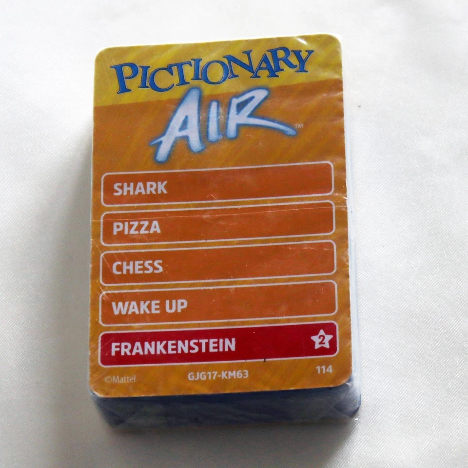 Sealed Deck of Grown-Ups Cards Original Parts for Pictionary Air Game Mattel - Image 2 of 2