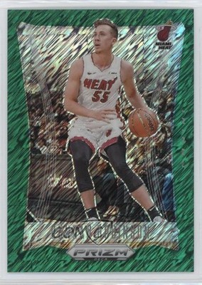 2023-24 Panini Prizm Deca FOTL Green Shimmer 11/12 Duncan Robinson #236 5l2