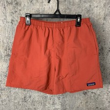 Patagonia Netplus Baggies Shorts Men's Medium Orange Gorpcore Activewear y2k