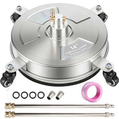 #ad #ad Hourleey 14quot; Pressure Washer Surface Cleaner Stainless Steel Surface Cleaner... $86.15