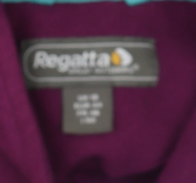 Sudadera para mujer Regatta púrpura polar con cremallera talla L Foto 3 de 4