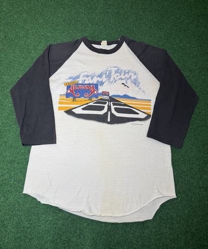 Vintage Band — Alabama Raglan southern rock Fans larg