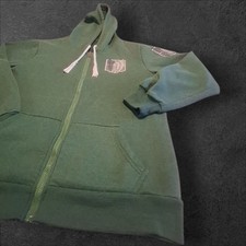 Vintage Attack On Titan Anime Movie Game Pullover Zip Logo Hoodie No Tags