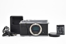 Fujifilm X-E1 Silver 16.3MP X Series Digital SLR Camera Body JAPAN Near Mint 