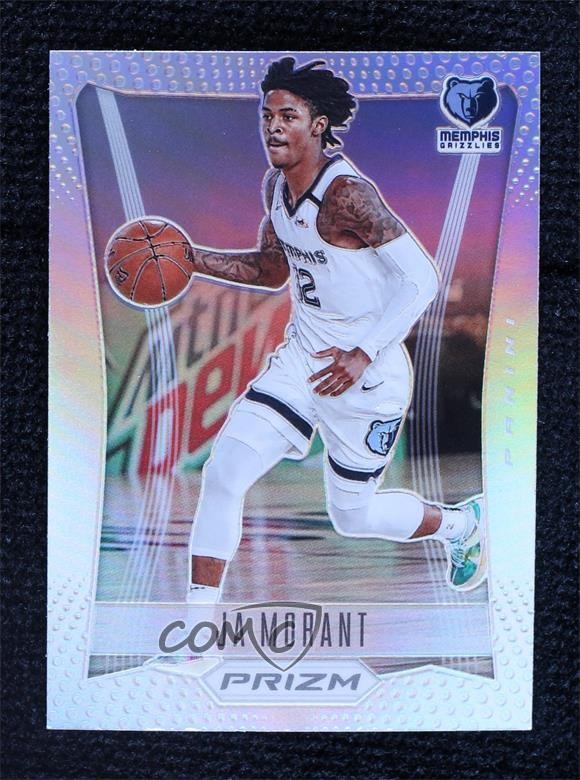 2020-21 Panini Prizm Prizm Flashback Silver Prizm Ja Morant #7 1b9b