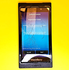   DAMAGED  EXTREMELY RARE PROTOTYPE BLACKBERRY Z10 DEV ALPHA B 4G LTE CELL PHONE  