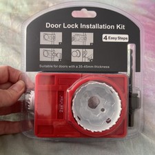Perfectly Compatible Door Lock Installation Kit for Various Lock Sizes