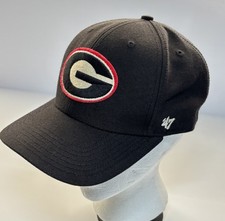 Georgia '47 Brand Bulldogs Black One Size Adjustable College Sports Ball Cap