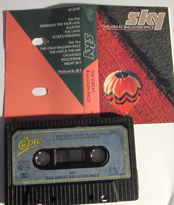 Sky The Great Balloon Race.   Kassettenalbum UK 1985.  ..
