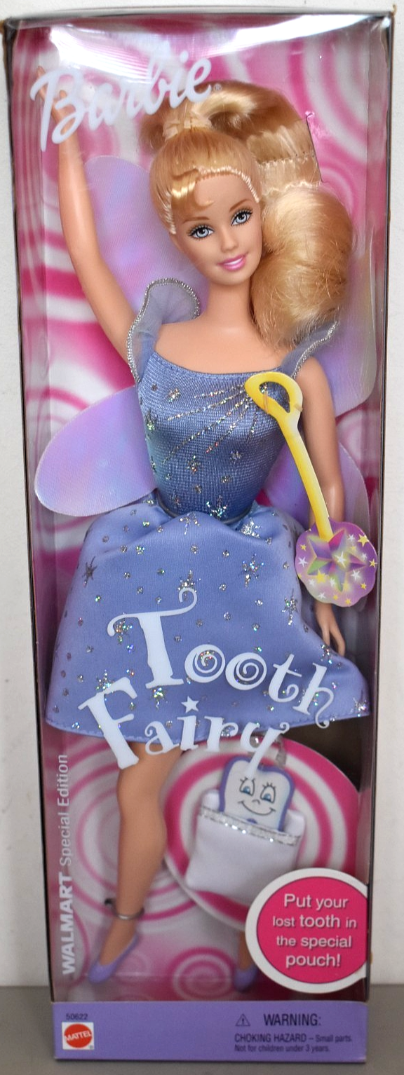2001 Walmart Exclusive Special Edition TOOTH FAIRY Vintage Blonde Barbie