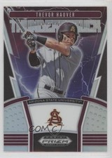 2020 Panini Prizm Draft Picks Thunderstruck Silver Trevor Hauver #TH-11 2t9