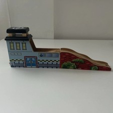 Thomas Brio underground station and heliport  Wooden Battery Operated Accessory
