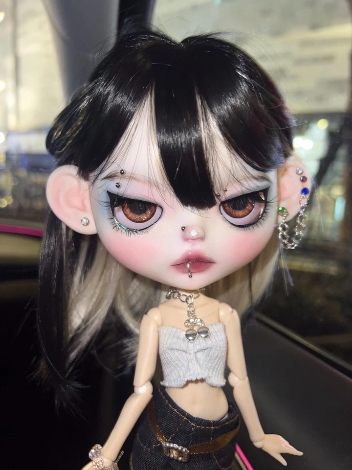 Muñeca Blythe Hecha a Mano RBL Personalizada Con Trajes + Peluca OB24/OB22 1/6 Muñeca Muñeca BJD Foto 3 de 4