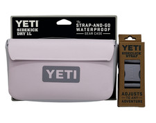 YETI Sidekick Dry 1L Gear Case Cherry Blossom Pink With Strap Limited Edition