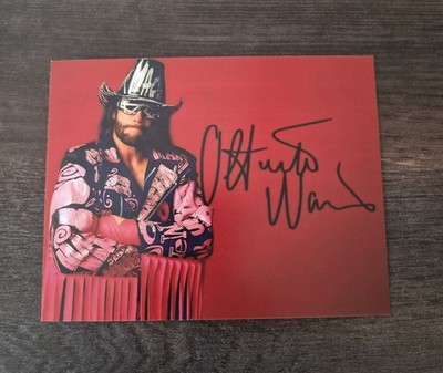 RANDY SAVAGE, MACHO MAN, TOLLES FAN AUTOGRAMM/FOTO, *TOP*