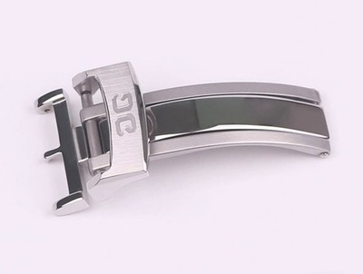 GLASHUTTE - GENUINE STAINLESS STEEL DEPLOYMENT BUCKLE 18MM