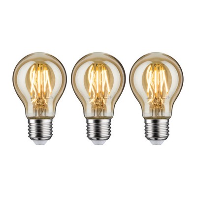 Vintage Edition Standard 230V LED Birne E27 3x500lm 3x4,7W 2500K Gold