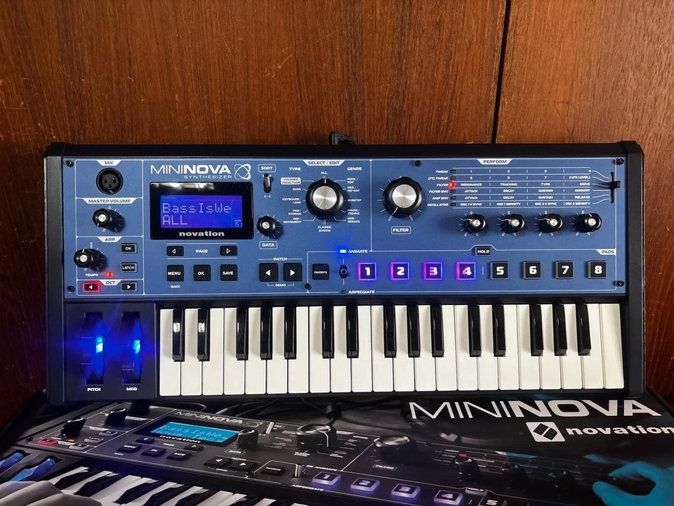 Novation MiniNova 37-key Synthesizer with Vocoder w/ box - Image 2 of 4