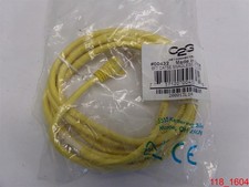 C2G 00432 6 ft. Cat 5E Yellow 350 MHz Snagless Patch Cable