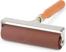 Soft Rubber Roller, Brayer Ideal for anti Skid Tape Construction Tools, Print,