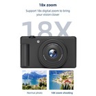 5K Digital Camera For Photography 80MP HD 18X Digital Zoom Mirrorless Camer HEN