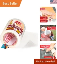 Crystal Clear Waterproof Rip Stop Tape - Ideal for RVs, Canopies, and Tents