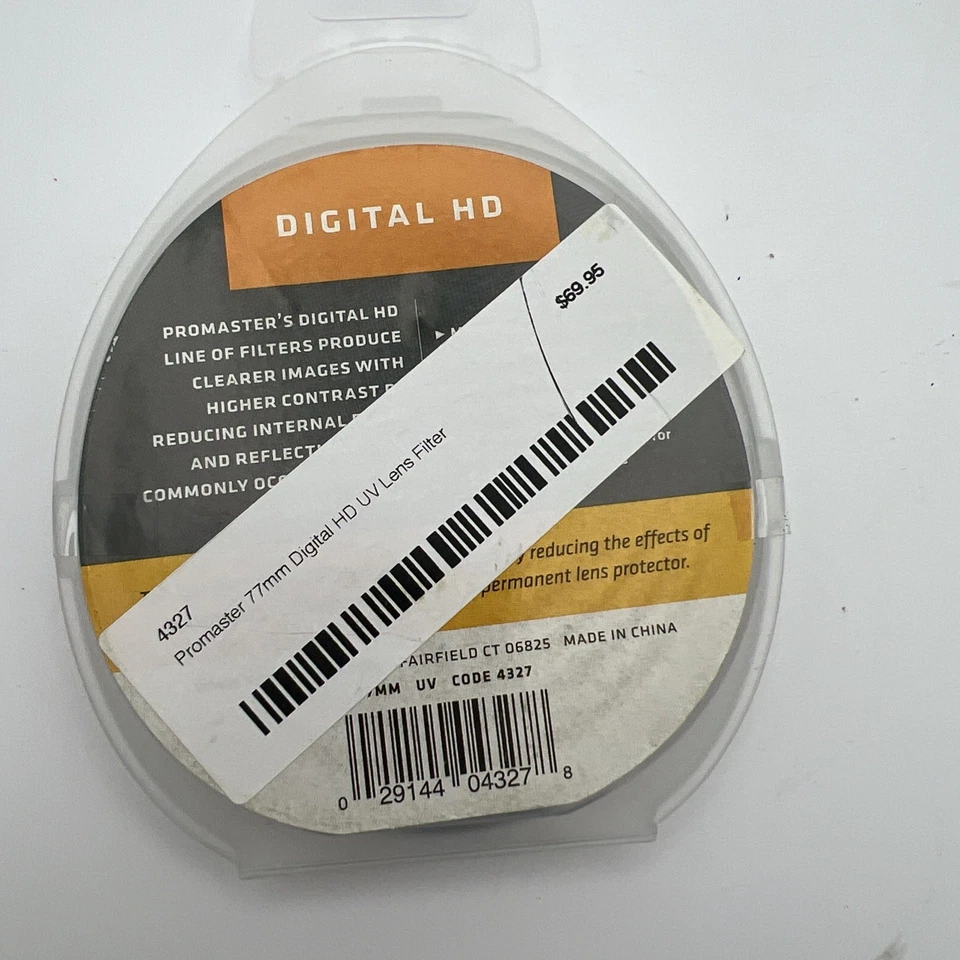 Genuine ProMaster 77mm UV Digital HD Glass Lens Filter Japan 77 mm Glass Safety - Image 2 of 2