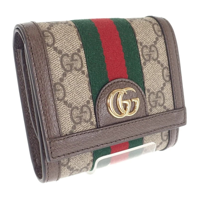 Portefeuille GUCCI OPHIDIA GG 598662_96IWG_8745 GG Supreme en marron #057