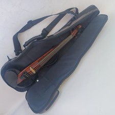Yamaha SV110 Electric Silent Violin Brown Bow Backpack Soft-Shell Case 4/4String