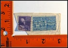 Lot of 2 Vintage US Stamps Used - 13c Special Delivery & 3c Thomas Jefferson