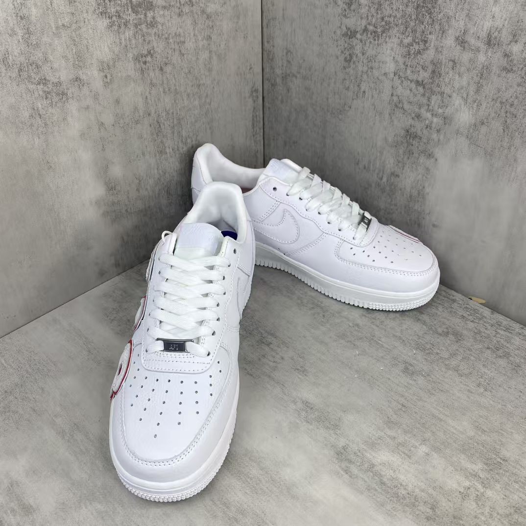 CPFM x Nike Air Force 1 Low Premium White Red Men's Sports Shoes