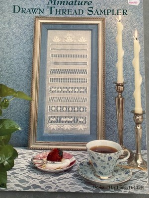 Miniatur Ziehgarn Sampler Stickpattery von Linda Driskett