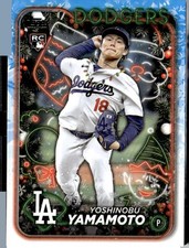 2024 Topps Holiday #H88b Yoshinobu Yamamoto