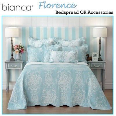 Florence Bedspread Set or Accessories by Bianca