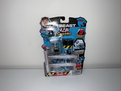 ATOMIC SERIES Mr. Beast Lab Swarms 5 MiCRO BEASTS Lab Pack Figuren NEU