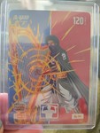 Bo Jackson Battle Arena D-Harp fire foil Logo 357