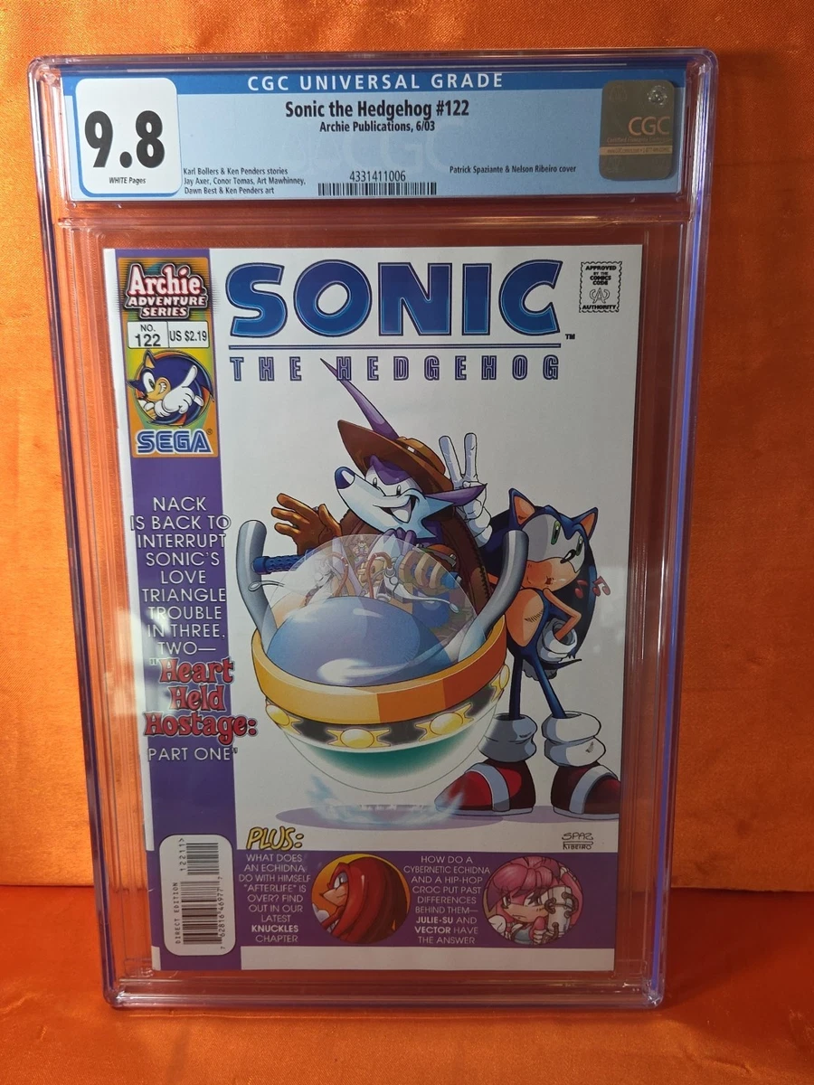 Preços baixos em Sonic the Hedgehog Archie Comics 9.8 QUASE