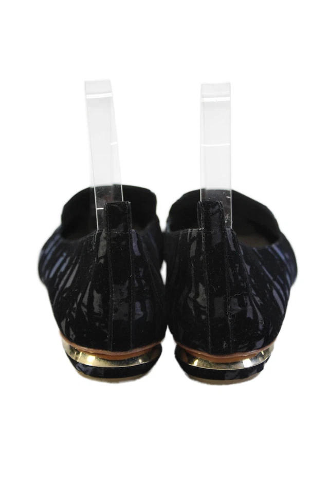 Nicholas Kirkwood Mujer Abstracto Punta Plana Azul Talla 41 11 Foto 3 de 4