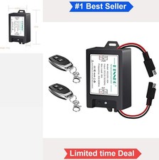 Wireless Remote Control Switch DC 12V 30A SAE Connector Sprayer Pump On Off