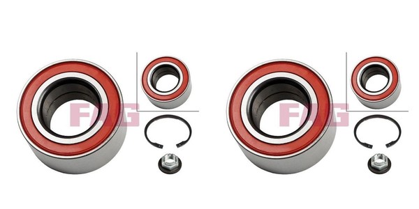 FAG 2X Radnabe Radlagersatz Vorne FüR Ford Transit Connect Tourneo P65 P70-image