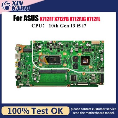 X712FLC Motherboard For ASUS X712FJG S712F X712FF Mainboard W/ 10TH GEN CPU