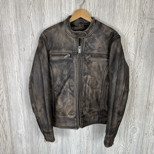 Milwaukee Leather Woman Motorcycle Distressed...