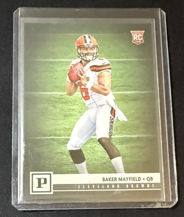 2018 Panini Football - Rookies #308 Baker Mayfield (RC) Tampa Bay Buccaneers!!!
