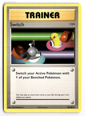 Switch - EVO #88/108 XY - Evolutions Uncommon Regular LP