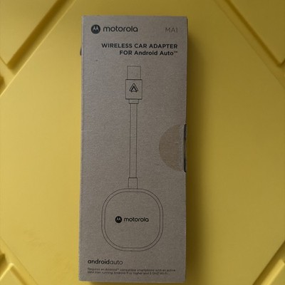 BRAND NEW Motorola MA1 Wireless Android Auto Car Adapter FAST FREE SHIPPING!
