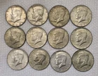 Lot Of Half Dollar Coins Lot Of 11 40% Plus One 90% Silver Each