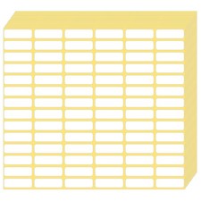 1680Pcs Small Label Stickers, 0.4" x 0.8" White Multi-Use Removable Blank Price
