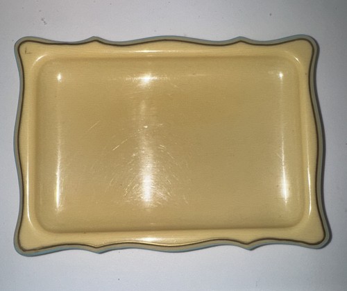 ✨Set Vanità Vintage Art Deco in Celluloide Set 6 Pezzi -Specchio, Spazzola, Spatola, Ecc - Foto 4 di 16